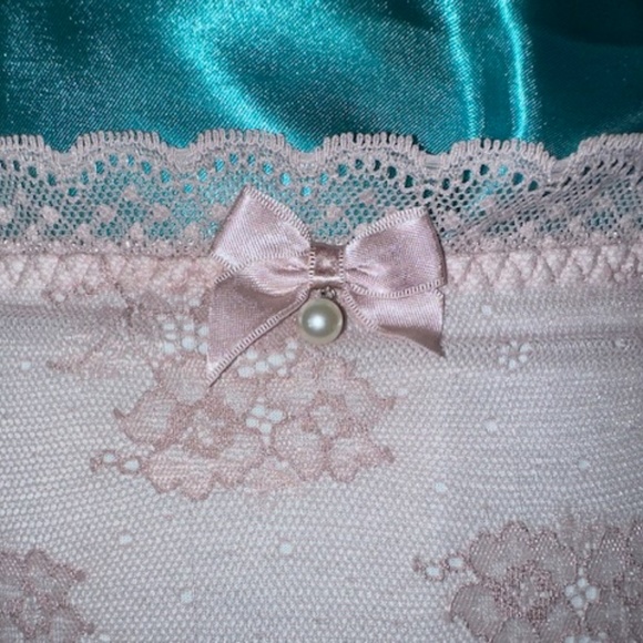 All lace Menstrual Panties. High waist Lolita Kawaii Period Panties - Picture 5 of 9